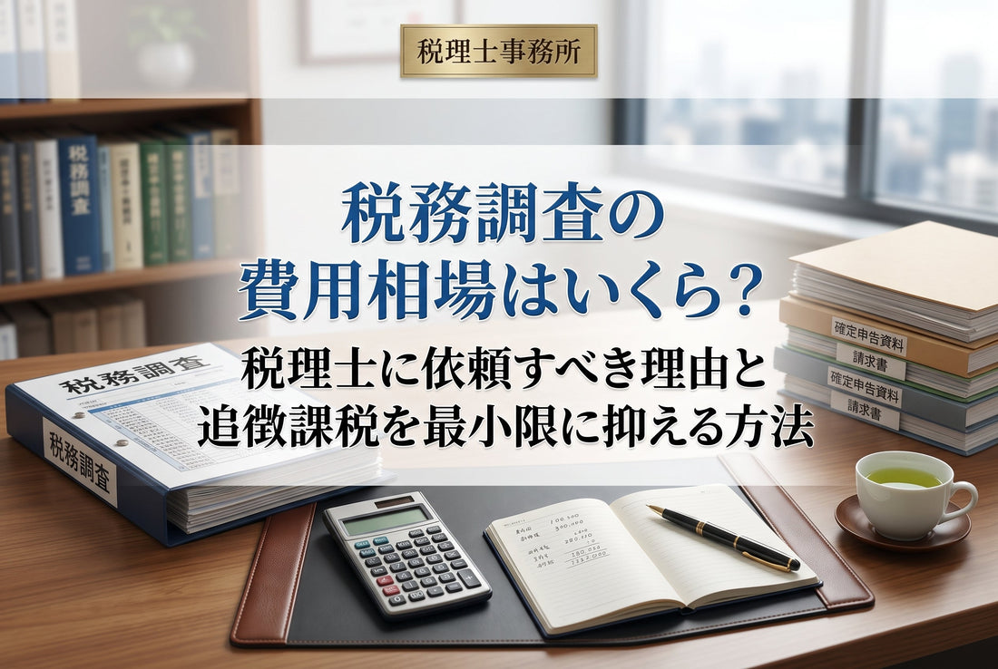 税務調査の費用相場はいくら？税理士に依頼すべき理由と追徴課税を最小限に抑える方法